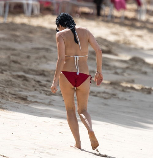 Andrea Corr in Bikini at Sandy Lane Hotel Beach, Barbados 4