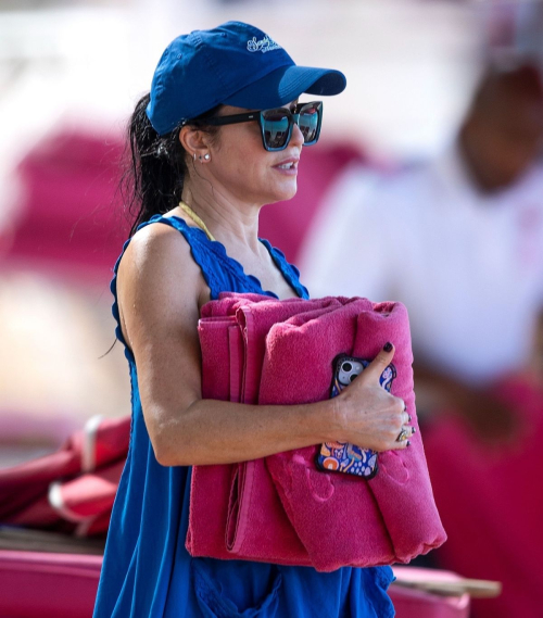 Andrea Corr on Holiday Break at Sandy Lane Hotel Beach, Barbados 5