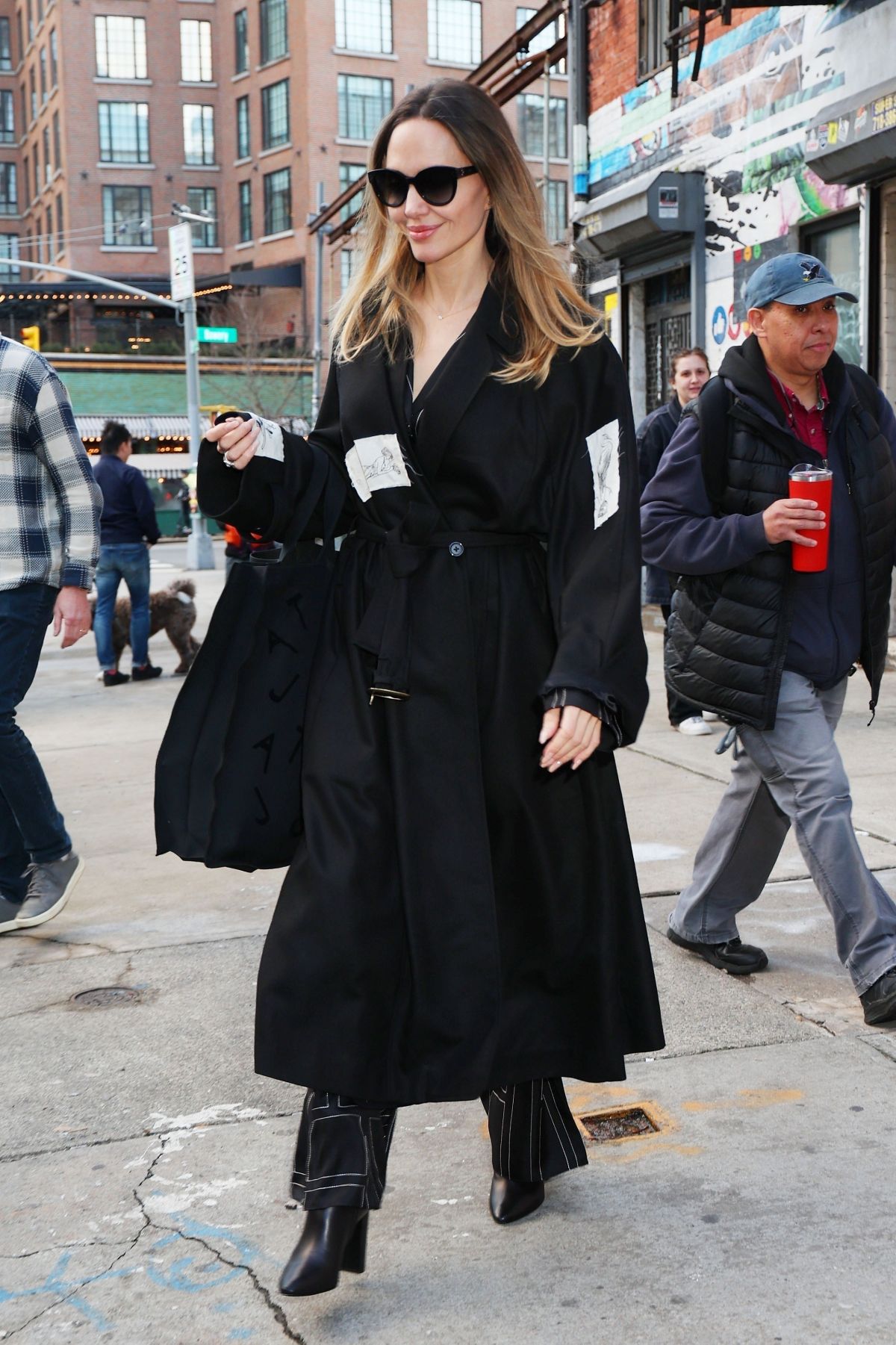 Angelina Jolie Leaves Atelier Jolie Store, New York