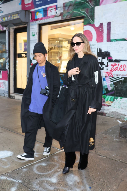 Angelina Jolie Out with Her Son Pax, New York 3