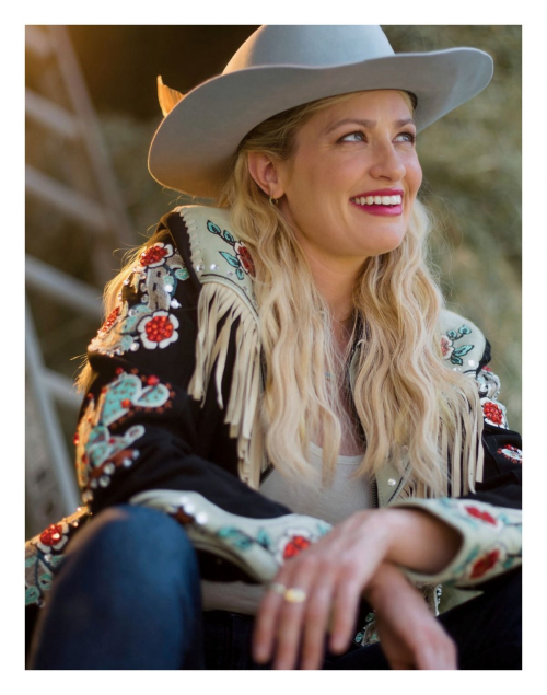 Beth Behrs for Cowgirl Magazine, January-February 2024 4