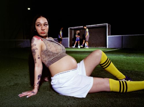 Bhad Bhabie Show Off Her Baby Bump in Marc Jacobs x Barragan Campaign 2023 11