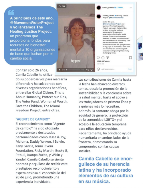 Camila Cabello for TVyNovelas USA, July 2023 2