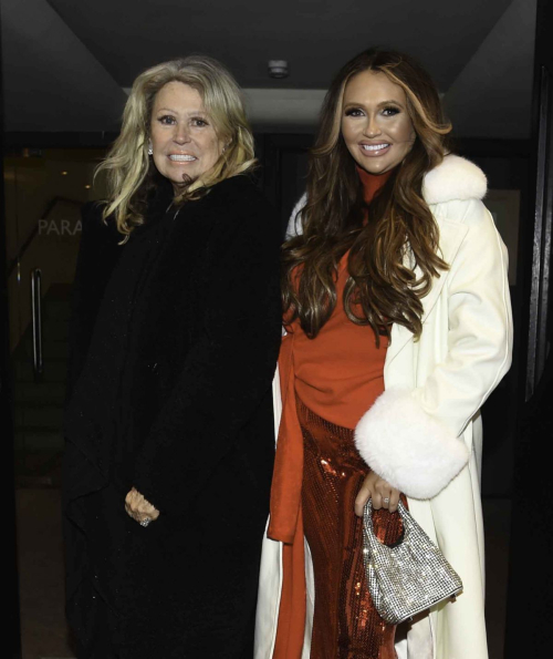 Charlotte Dawson Celebrates Christmas in Blackpool, December 2023 6