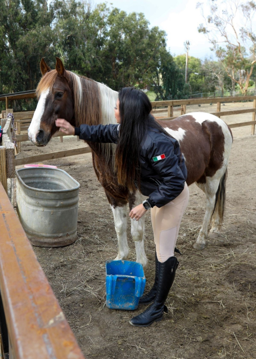 Crystal Hoang Preps for Cowboy Dreamland, Malibu 1