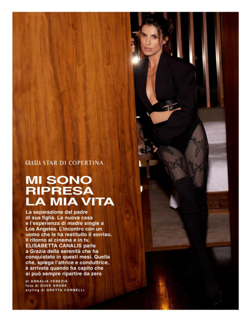 Elisabetta Canalis for Grazia Italy, December 2023 11