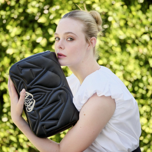 Elle Fanning for Alexander McQueen The Seal Bag, 2023 2