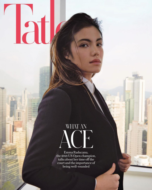 Emma Raducanu for Tatler Hong Kong Photoshoot, January 2024