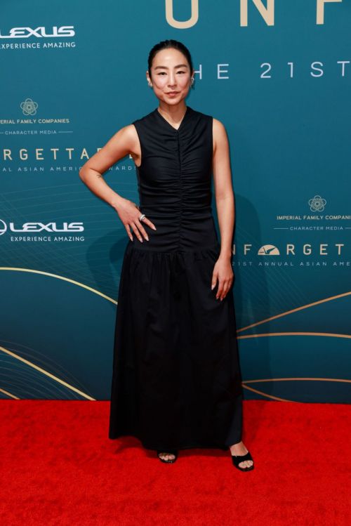 Greta Lee attends at 21st Unforgettable Gala Asian American Awards 2023 5