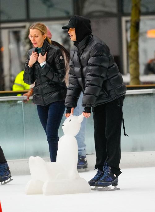 Irina Shayk Ice Skating in New York 6