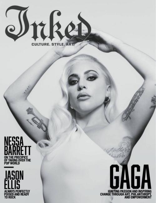 Lady Gaga for Inked Magazine, December 2023