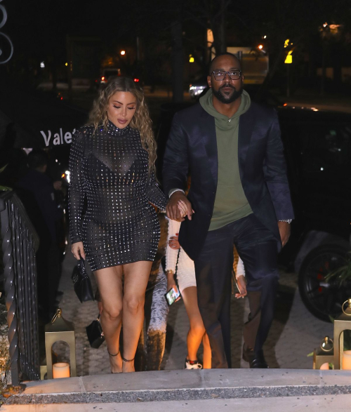 Larsa Pippen and Marcus Jordan on Dinner Date at Chateau Z in Miami Beach, December 2023 4