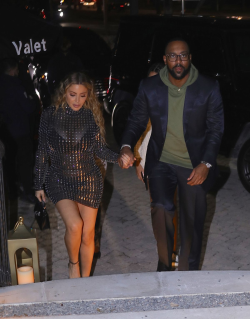 Larsa Pippen and Marcus Jordan on Dinner Date at Chateau Z in Miami Beach, December 2023 6