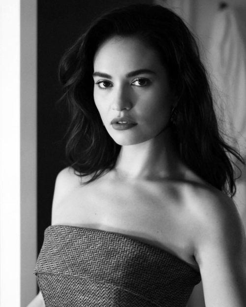 Lily James in December 2023 Photoshoot 2