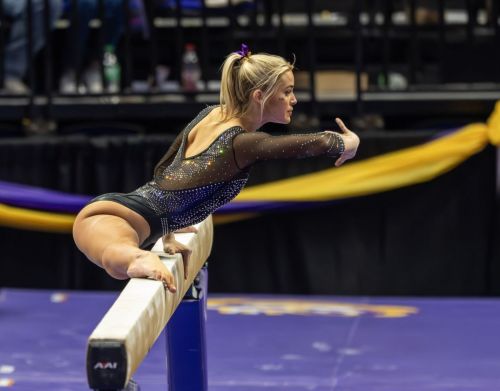 Livvy Dunne at LSU Gym 101 Showcase