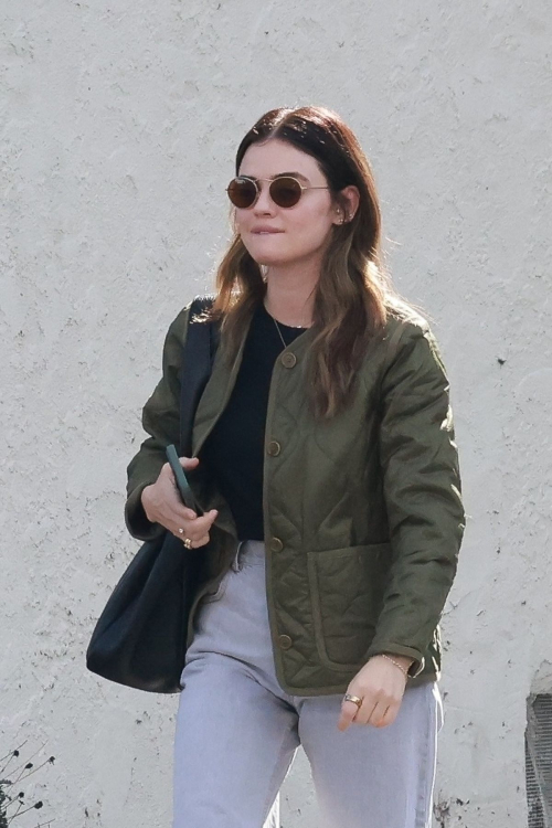 Lucy Hale at Lunch at All Time Café in Los Feliz, December 2023 2