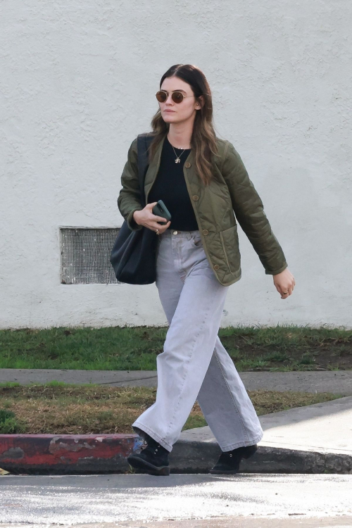 Lucy Hale at Lunch at All Time Café in Los Feliz, December 2023 4