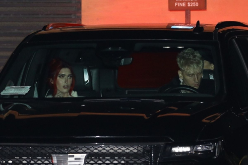 Megan Fox and Machine Gun Kelly at Nobu in Malibu, December 2023 1