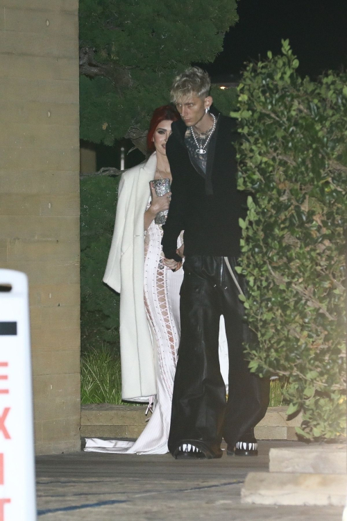 Megan Fox and Machine Gun Kelly at Nobu in Malibu, December 2023 4