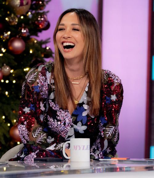 Myleene Klass on Loose Women TV Show in London