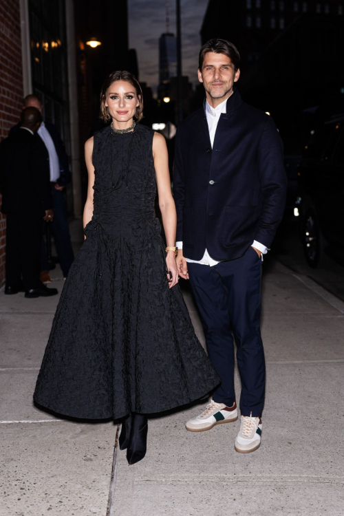 Olivia Palermo and Johannes Huebl Night Out in New York, December 2023