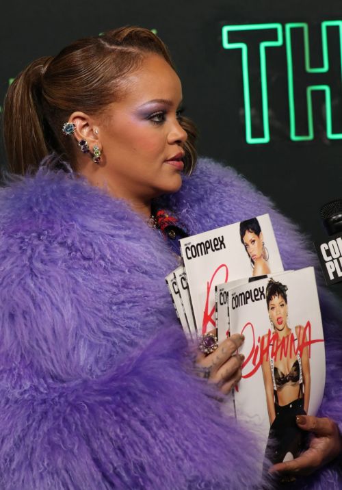 Rihanna attens at Fenty x Puma Creeper Phatty Launch in LA 3