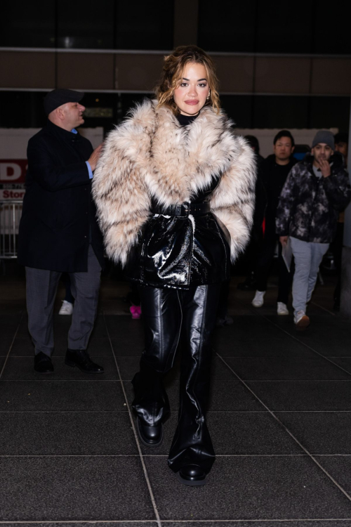 Rita Ora at Times Square in New York, December 2023 2