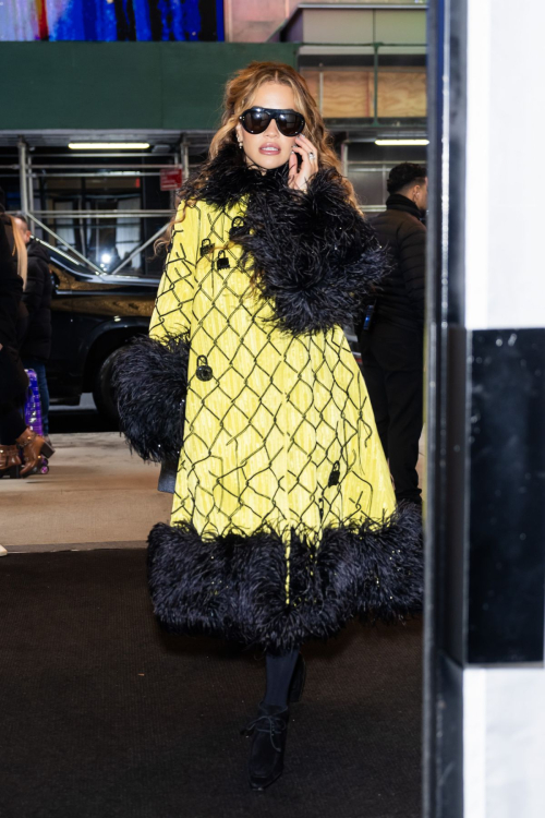 Rita Ora Prepares for New Year’s Eve Hosting Gig, New York 3