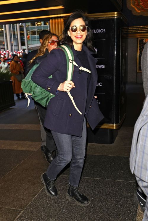 Sarah Silverman Spotted at NBC Studios NYC