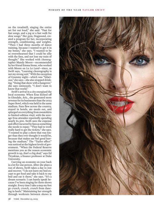 Taylor Swift Time 2023 Person of the Year 1