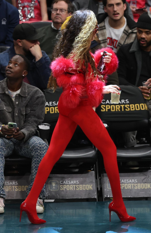 Winnie Harlow at Washington Wizards Game in Washington D.C., December 2023 7