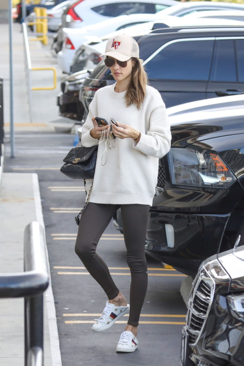 Alessandra Ambrosio Leaves Skin Care Session in Los Angeles, January 2024 2