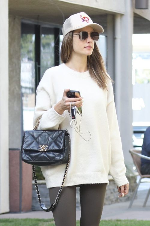 Alessandra Ambrosio Leaves Skin Care Session in Los Angeles, January 2024 5