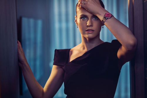 Alexandra Daddario and Madelyn Cline for TAG Heuer Watch Campaign, January 2024 6