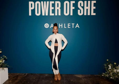 Alicia Keys at Athleta x Alicia Keys Spring Collection Launch, January 2024 1