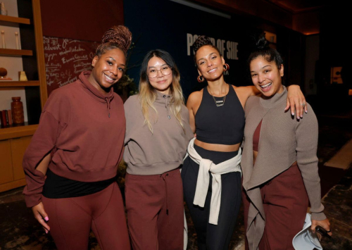 Alicia Keys at Athleta x Alicia Keys Spring Collection Launch, January 2024 2