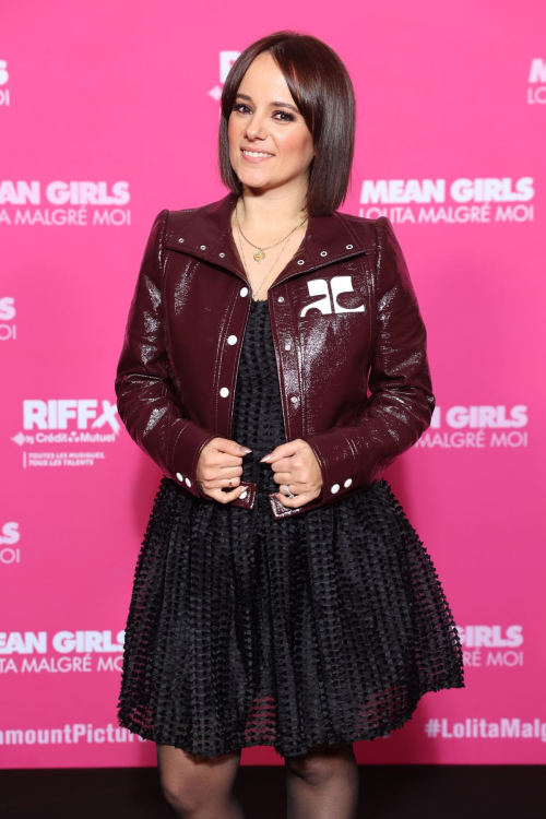 Alizee at Mean Girls Premiere at Le Grand Rex in Paris, January 2024