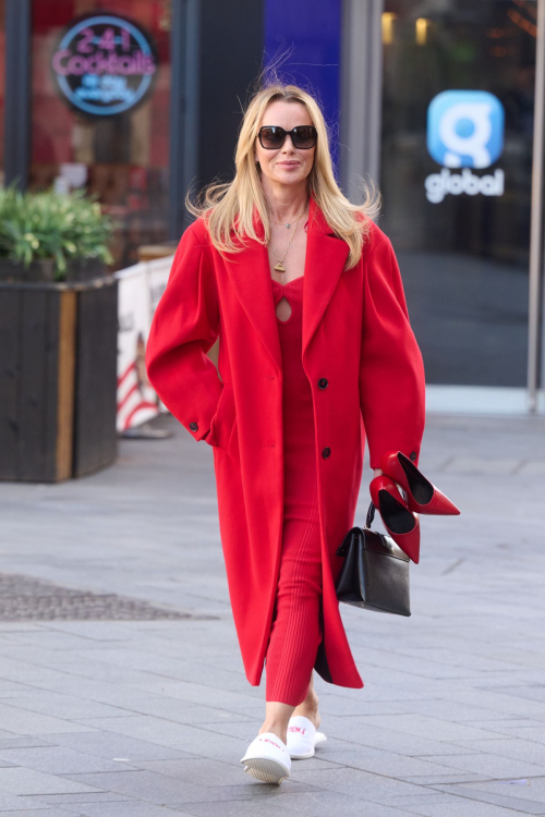 Amanda Holden Leaves Global Radio in London, January 2024 2