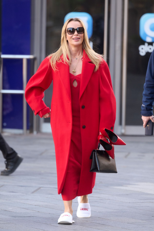 Amanda Holden Leaves Global Radio in London, January 2024 6