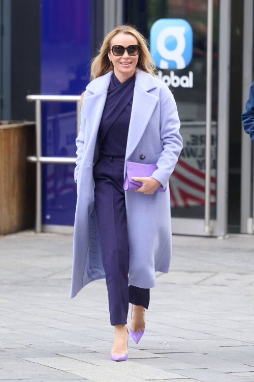 Amanda Holden leaves Global Radio Studios in London, January 2024 3