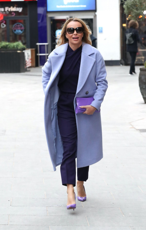 Amanda Holden leaves Global Radio Studios in London, January 2024 6