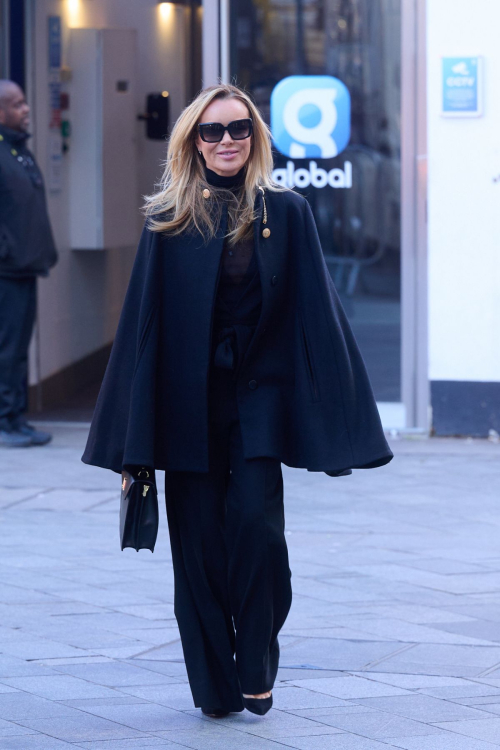 Amanda Holden Leaves Global Radio Studios in London, January 2024 1