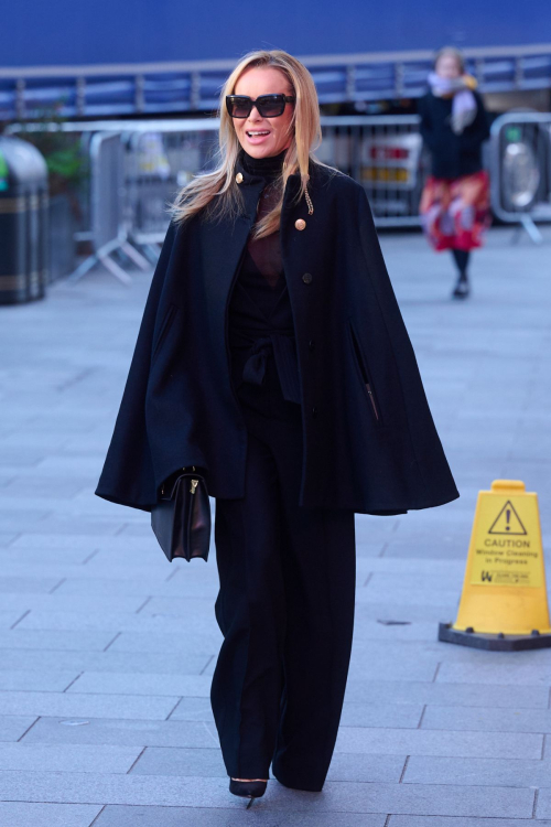 Amanda Holden Leaves Global Radio Studios in London, January 2024 2