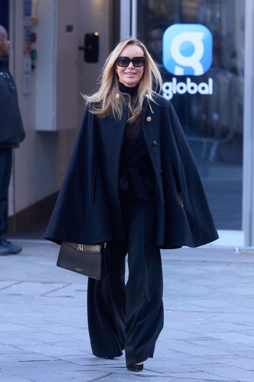 Amanda Holden Leaves Global Radio Studios in London, January 2024 6