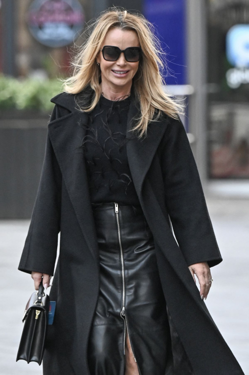 Amanda Holden Leaves Heart Breakfast Show in London, January 2024 2