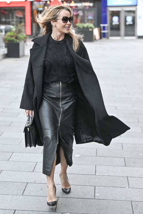 Amanda Holden Leaves Heart Breakfast Show in London, January 2024 3