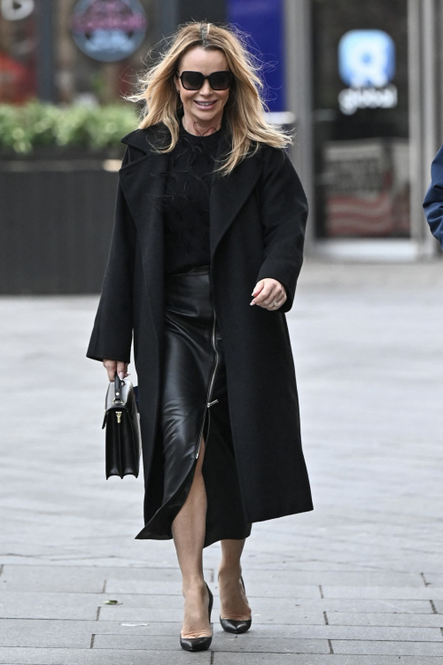 Amanda Holden Leaves Heart Breakfast Show in London, January 2024 5