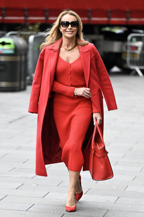 Amanda Holden Leaves Heart Breakfast Show in London, January 2024 1