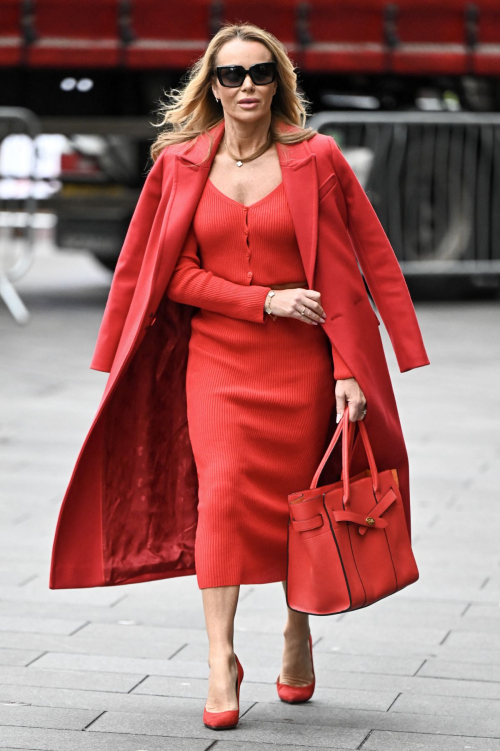 Amanda Holden Leaves Heart Breakfast Show in London, January 2024 2