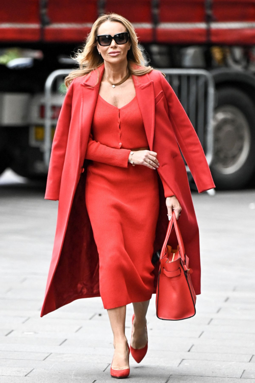 Amanda Holden Leaves Heart Breakfast Show in London, January 2024 4